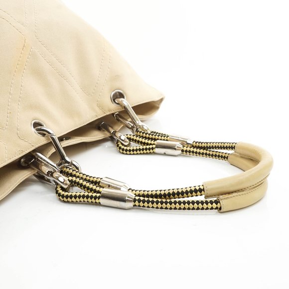 Auth Chanel Tote Bag Canvas Beige #15757C26 - Picture 5 of 14